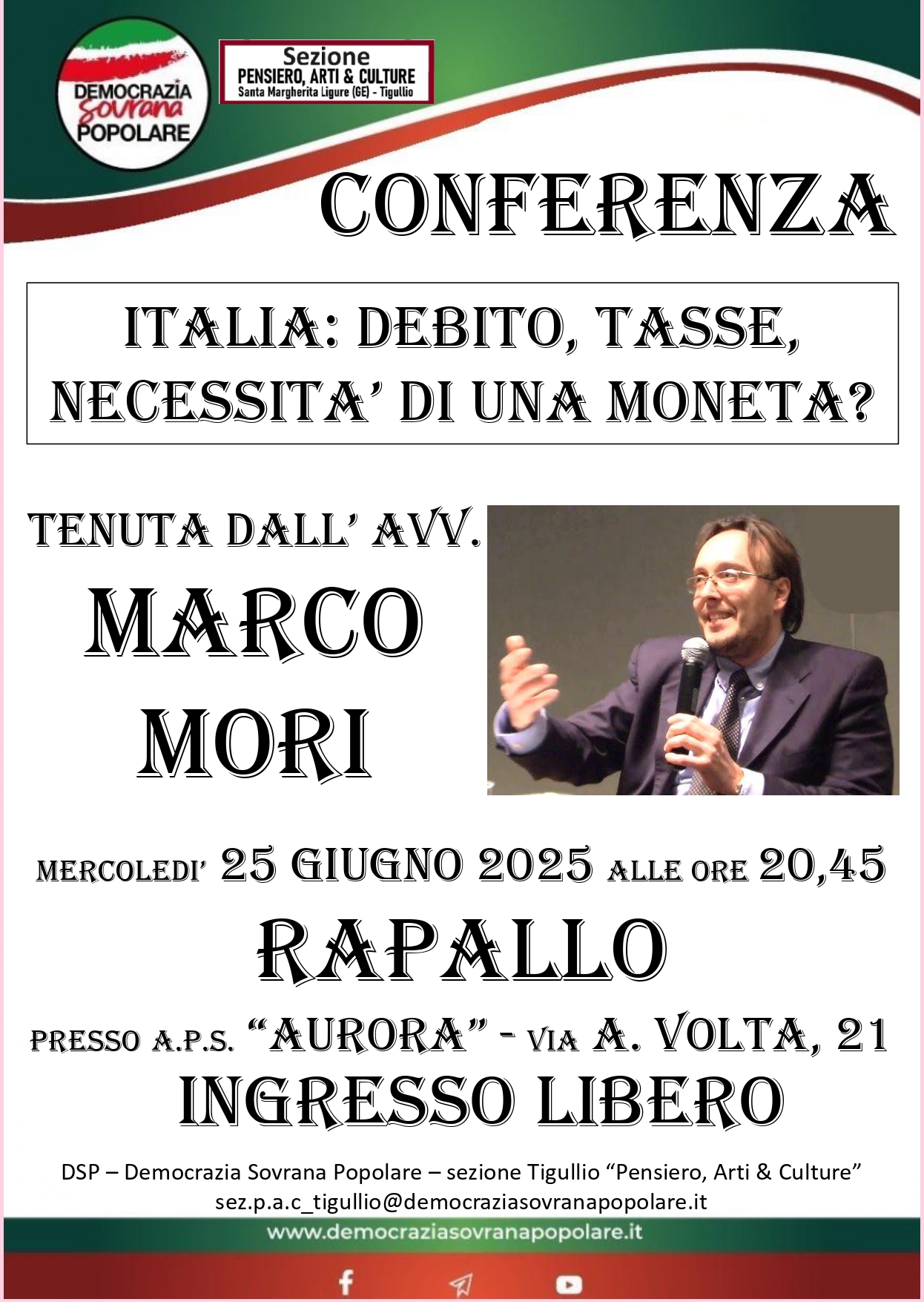 ITALIA: DEBITO, TASSE, NECESSITA' DI UNA MONETA?